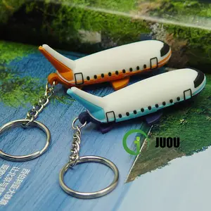 3d Logo Custom Gas Oil Bottle Keychain Promotion Pendant Key Chain For Gifts