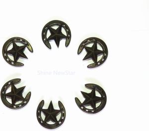 Poignées de tiroir et boutons de placard Amyoxu en résine peinte à la main, style western vintage fer à cheval, pour cuisine et décoration intérieure - Product Image 6