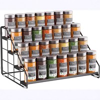Support de rangement pour épices et ustensiles de cuisine en acier inoxydable, gain de place, prix de gros Amz Hot