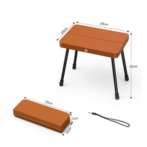 مقعد المازا خفيف الوزن للغاية قابل للطي من سبائك الألومنيوم التخزين المحمول للتخييم في الهواء الطلق براز الصيد القابل للطي - Product Image 3