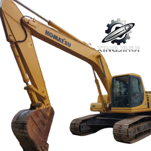 Excavatrice d'occasion Komatsu 220-6, marque japonaise d'origine, 22 tonnes, sur chenilles en caoutchouc, grande taille, modèle 2021, godet de 1,1 m, moteur Cummins - Product Image 1