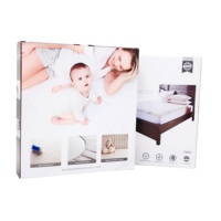 Boîte de produits ménagers pour couette personnalisée Ensembles de literie en carton ondulé Boîte de papier d'emballage pour drap de lit de quatre pièces