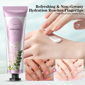 Crème pour les mains à l'acacia végétale naturelle vegan personnalisée 30g pour hommes femmes format voyage mini lotion hydratante cadeau étiquette privée - Product Image 2