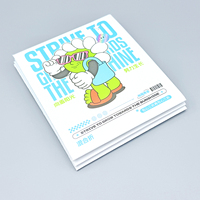Fabricant d'usine personnalisé de haute qualité CMJN Art Paper Flyer Printing Service d'impression de brochures