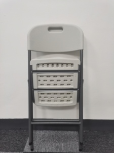 <span class=keywords><strong>Sedia</strong></span> Pieghevole in <span class=keywords><strong>Plastica</strong></span> Bianca per Eventi, Uso Interno ed Esterno, Noleggio e Riunioni, Vendita all'Ingrosso - Product Image 4