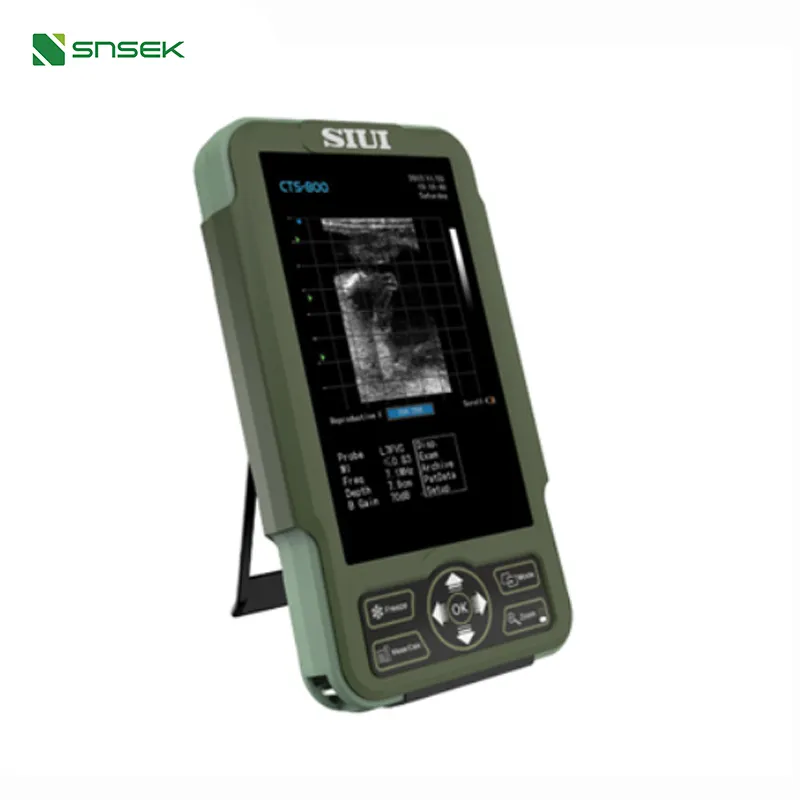 SIUI-sistema de ultrasonido veterinario CTS-800, Doppler de Color portátil, con monitor LCD WVGA de 7 pulgadas