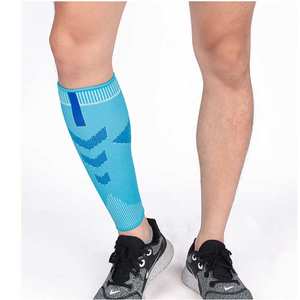 Protège-tibias tricotés sans orteils, protège-tibias de football, sangle de jambe, manchon de compression pour mollet, protège-tibias de football - Product Image 6