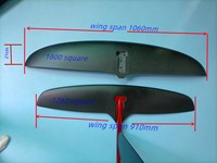 Vente chaude et performance parfaite Hydrofoil aile de surf surf foiling pompe conseil feuille