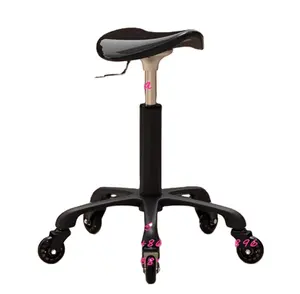 Yicheng Beauty Hot Selling Saddle Office Chair Salon Chair Stool Com Roda Equipamentos De Salão De Beleza Com Serviço De Longo Prazo