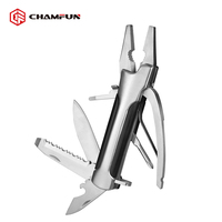 Llave multifunción de alta calidad, mango de acero inoxidable 8 en 1