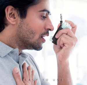 Pochette de rangement pour porte-vaporisateur en cuir PU pour porte-clés stockage d'inhalateur d'asthme de médecine portable. Sports durables de haute qualité - Product Image 5