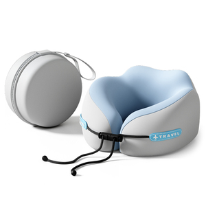 100% Bộ Nhớ Bọt Mui Xe Hình Chữ U Gối Có Thể Tháo Rời Và Có Thể Giặt Massage Hỗ Trợ Cổ Gối Chấp Nhận Biểu Tượng Tùy Chỉnh Và Gói - Product Image 1