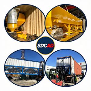 Horizontal Mobile Cement Storage <strong>Containerized</strong> Horizontal Cement Silo With Complete Accessories <strong>for</strong> Bulk Cement - Product Image 5