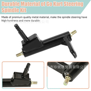 Rotule de direction de kart 156 mm, pièce de suspension avant pour kart enfant tout-terrain et kart de plage, réparation et remplacement - Product Image 5