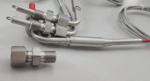 Haichen Usine Prix <span class=keywords><strong>Egt</strong></span> <span class=keywords><strong>Sonde</strong></span> Gaz D'échappement K Type Thermocouple avec Pointe Exposée - Product Image 6