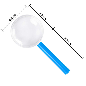Lente d'ingrandimento per bambini colori assortiti Mini lente d'ingrandimento per strumenti di osservazione scientifica a buon mercato per bambini - Product Image 3