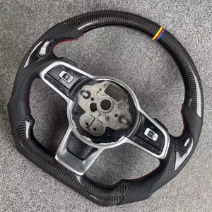 <span class=keywords><strong>Volante</strong></span> para VW Polo, Scirocco, Jetta Mk6, <span class=keywords><strong>Mk7</strong></span>, Golf, Carbono T6, <span class=keywords><strong>GTI</strong></span>, Cuero, Venta al Por Mayor de Fábrica - Product Image 5