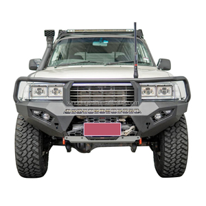 <span class=keywords><strong>Venta</strong></span> caliente con barra de parachoques delantero de acero de proceso de electroforesis para Toyota LC80 - Product Image 6
