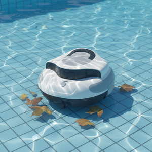 Robot Aspirador <span class=keywords><strong>de</strong></span> Piscinas <span class=keywords><strong>de</strong></span> Larga Duración con Fregador Automático para el Fondo <span class=keywords><strong>de</strong></span> la <span class=keywords><strong>Piscina</strong></span> - Product Image 1