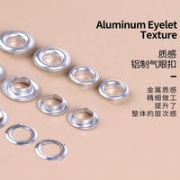 Attaches de bâche anti-rouille, œillets en aluminium avec rondelle 12mm 15mm