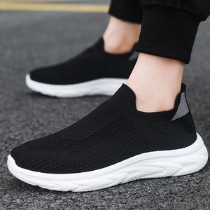 Chaussures de sport décontractées ultra-légères en daim respirant à motif floral, grande taille, à enfiler, pour couple, vente chaude transfrontalière - Product Image 2