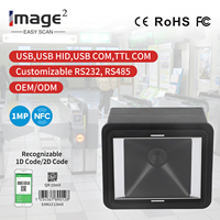 Module de lecteur de codes-barres 1D/2D intégré EM25PN, multi-interface RS232, lecteur de codes-barres fixe compact de qualité industrielle