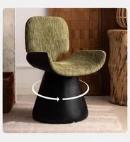 Chaise moderne et simple pour le nail art avec dossier, pivotante, pour les zones de loisirs, pour la maison, le bureau et le salon