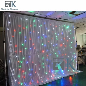 Telón de Fondo LED con Control DMX512 para Escenarios, Pub, DJ, Bodas, Eventos y Espectáculos, con Diseño de Cielo Estrellado RGB - Product Image 5