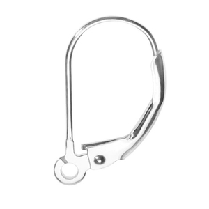 10 Pcs S925 Sterling <strong>Silver</strong> Leverback French <strong>Earring</strong> Hooks <strong>Backs</strong> with Jump Rings Set Dangle <strong>Earrings</strong> for Jewelry Making Findings - Product Image 4