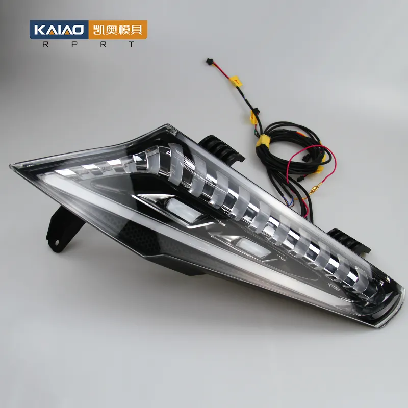Kaiao Custom Pc Pmma Kleur Schilderij Auto Lamp Snelle Prototype Cnc Machinale Service Voor Auto Koplamp