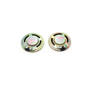 Caixa customizável do metal 23*4mm Orador redondo ultra-fino de 8ohm 0.5W com ímã interno para brinquedos & monitores médicos da pressão sanguínea - Product Image 5