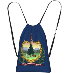 Bolsa con Cordón con Mapa de la Bandera de <span class=keywords><strong>Wisconsin</strong></span>, Precio Económico, Portátil para Exteriores, Mochila Deportiva para Gimnasio, Bolsa de Viaje con Cordón para Hombres y Mujeres - Product Image 2