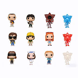 Nuovissima Serie Mista POP Stranger Things 12, Statuetta Cartoon di Steve, Modello Fiore Mangia-Uomo, Figurina in Scatola Misteriosa - Product Image 3