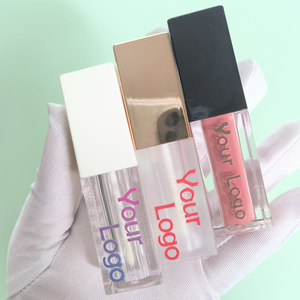 CY2 en Stock MOQ50 Logos impresos Varita grande vacía Celar <span class=keywords><strong>Liptint</strong></span> Lipgloss Contenedor Tubos 5ml Envase cosmético Tubos de brillo de labios - Product Image 5