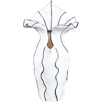 Vase à fleurs en résine créative, décoration abstraite minimaliste moderne, modèle de salon, pièce modèle