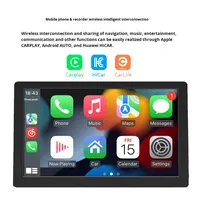 Autoradio portable 7 pouces IPS d'usine OEM, moniteur intelligent pour voiture avec Android Auto, CarPlay, écran tactile et garantie d'un an