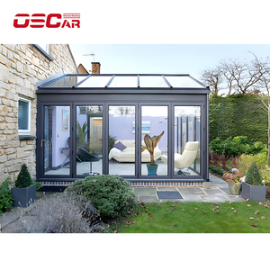 Kỹ thuật đơn giản gấp độc lập lật cửa sổ màn trập rắn nhà sản xuất Hợp kim nhôm bãi đậu xe cửa và cửa sổ mặt trời ROO - Product Image 3