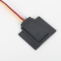 Interrupteur intelligent à capteur tactile étanche IP44, luminosité réglable sur 3 niveaux et fonction anti-buée pour miroir de maquillage LED de salle de bain d'hôtel