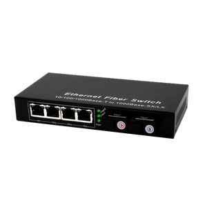 Convertidor de Medios Ópticos SC de Alta Velocidad, Transceptor Óptico Gigabit de 20KM, 2 SC + 4 RJ45, Conmutador de Fibra Óptica, Convertidor de Medios de Red de Fibra - Product Image 2