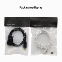 Câble adaptateur DP vers VGA de 1,8 m, câble haute définition VGA