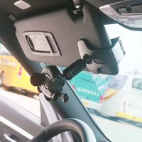 Vente chaude Réglable 360 cellule flexible Téléphone portable tableau de bord GPS Support de montage Noir Accessoires de voiture Smartphone Support