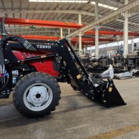 Traktor Pertanian COC 75HP Laris Manis dengan Mesin Diesel Euro 5 dan Front Loader
