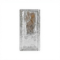 Brique de verre transparente Ice Shadow, bloc creux pour la maison, le bureau, la salle de bain