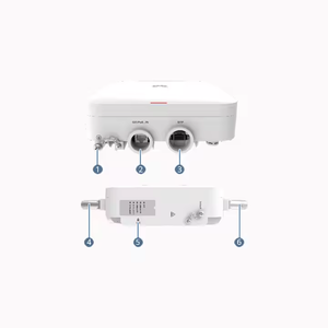 Point d'accès extérieur Wi-Fi 6 AirEngine 5761R-11E, double radio commutable 2.4G/Dual5G 2.4Gbps, anti-éclairs, pour stades et places publiques - Product Image 2