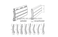 Nouvelle machine de formage à rouleaux pour portes à enroulement en mousse de polyuréthane PU 40/41/45/55/77 personnalisée, fabrication de lames isolées pour portes à enroulement