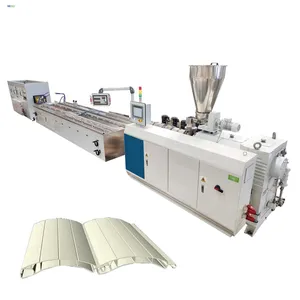MIDTECH-máquina de línea de extrusión de plástico PVC, listón de persiana enrollable UPVC, canal de canalización, fabricación de perfiles