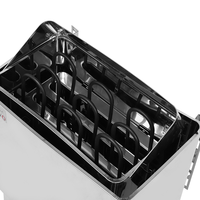 Accessoires de sauna sur mesure OEM 3KW 4.5KW 6KW 220V avec contrôleur intelligent intégré, chauffe-sauna infrarouge à vapeur humide