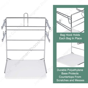 Expositor de camisetas de acero al carbono 39X32.8X40HCM para restaurantes de comida rápida, supermercados y mostradores de pago. - Product Image 2
