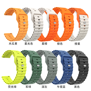 สายรัดสมาร์ทวอทช์เทรนด์ดี้เบย์,สายรัดเรืองแสงในที่มืด,สายรัดข้อมือสำหรับทุกเพศ,สายรัดลายแนวนอน,สายรัดทูโทน,สำหรับหัวเว่ย - Product Image 2