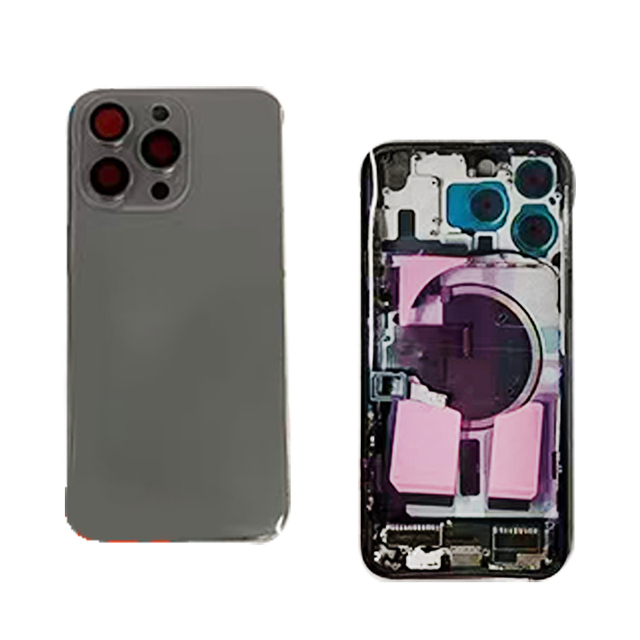 15 Pro Max Back Housing Mobile Phone Battery Back Cover Housing for iphone